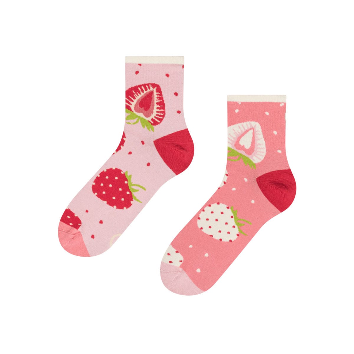Le Bar a Chaussettes - Chaussettes Courtes Fraises