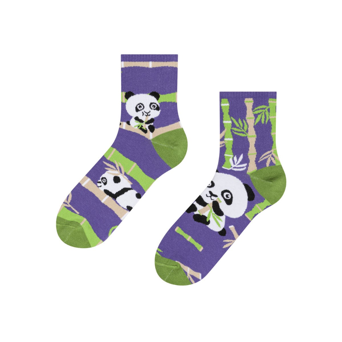 Le Bar a Chaussettes - Chaussettes Courtes Pandas & Bambous