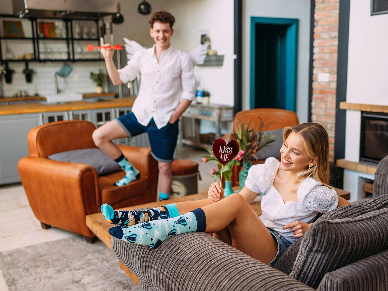 Chaussettes Amour volant