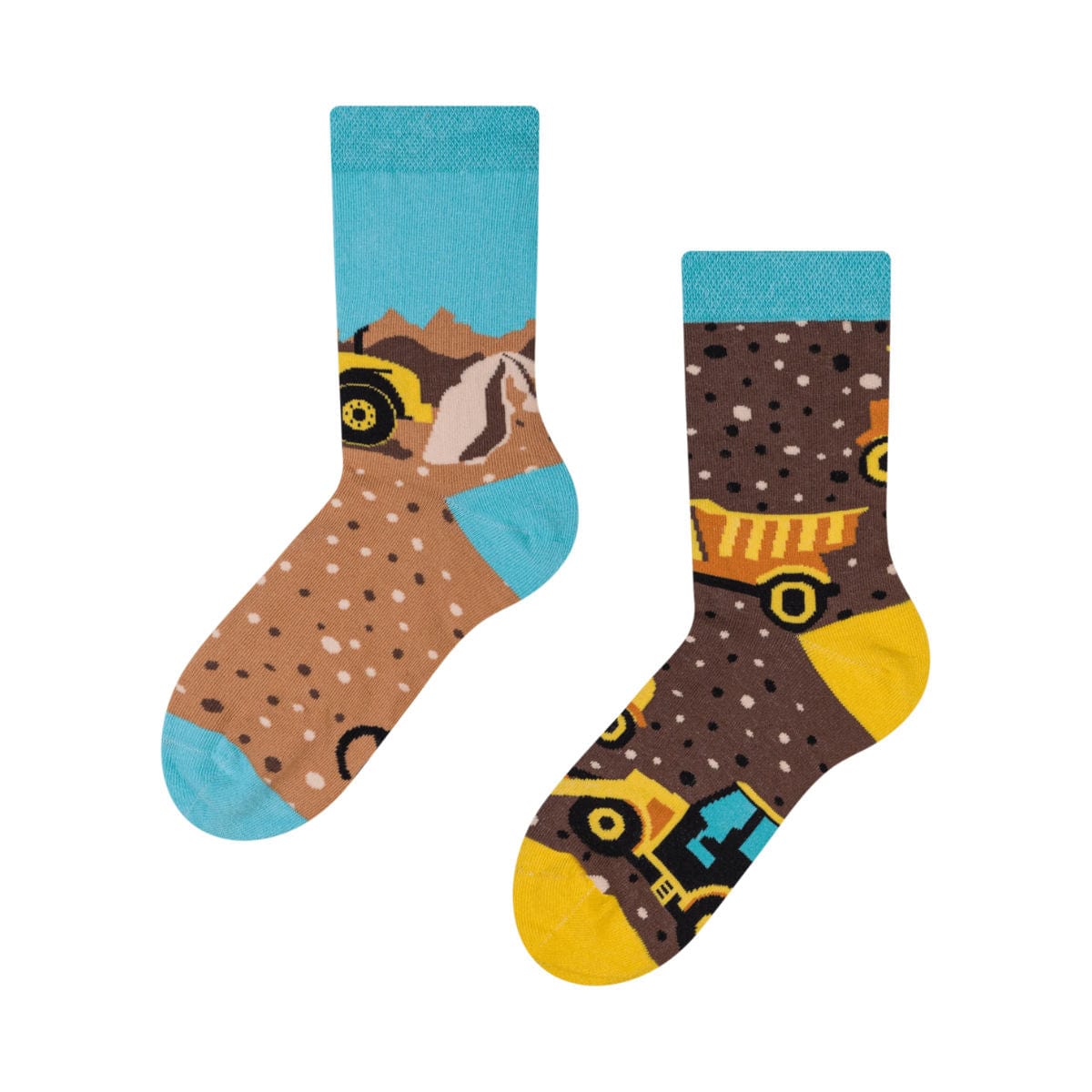 Le Bar a Chaussettes - Chaussettes Enfants Camions de Chantier