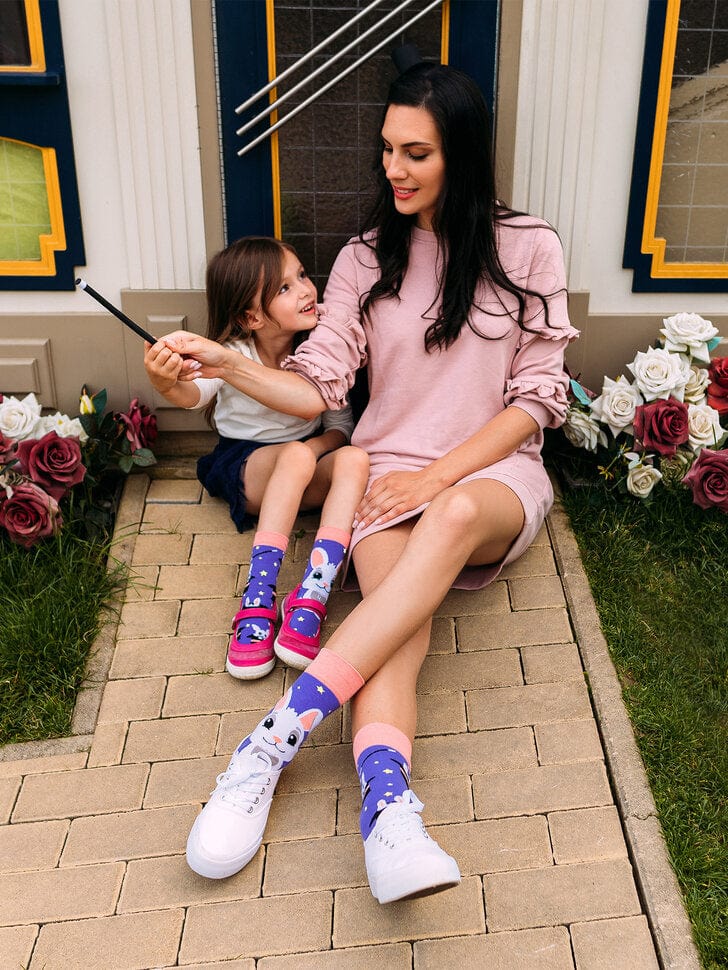 Le Bar a Chaussettes - Chaussettes Enfants Lapins Magiques