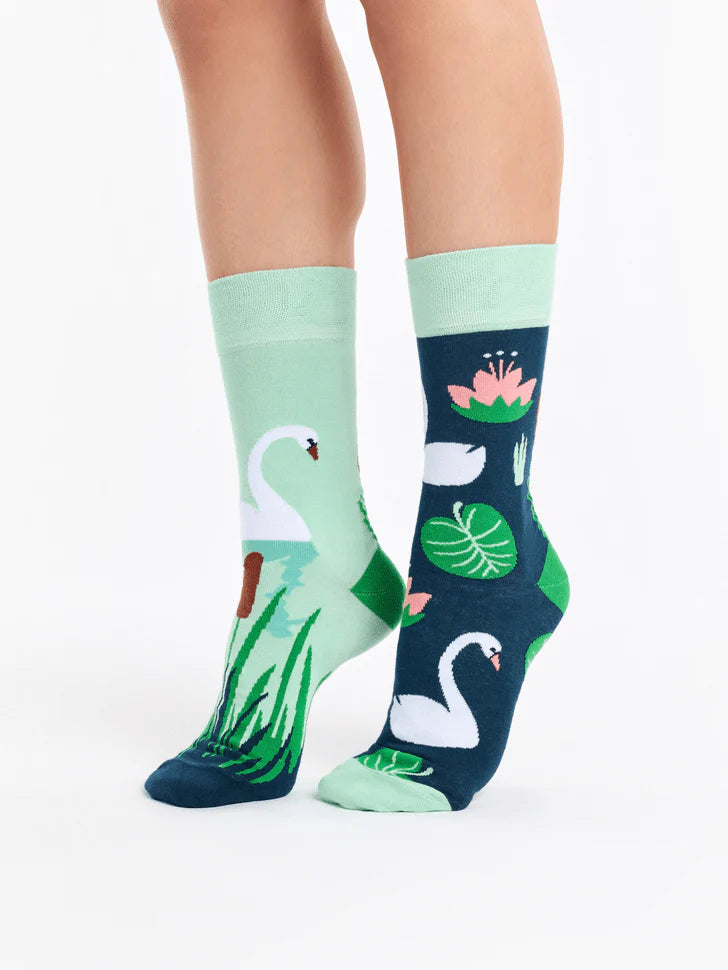 Chaussettes Cygne blanc