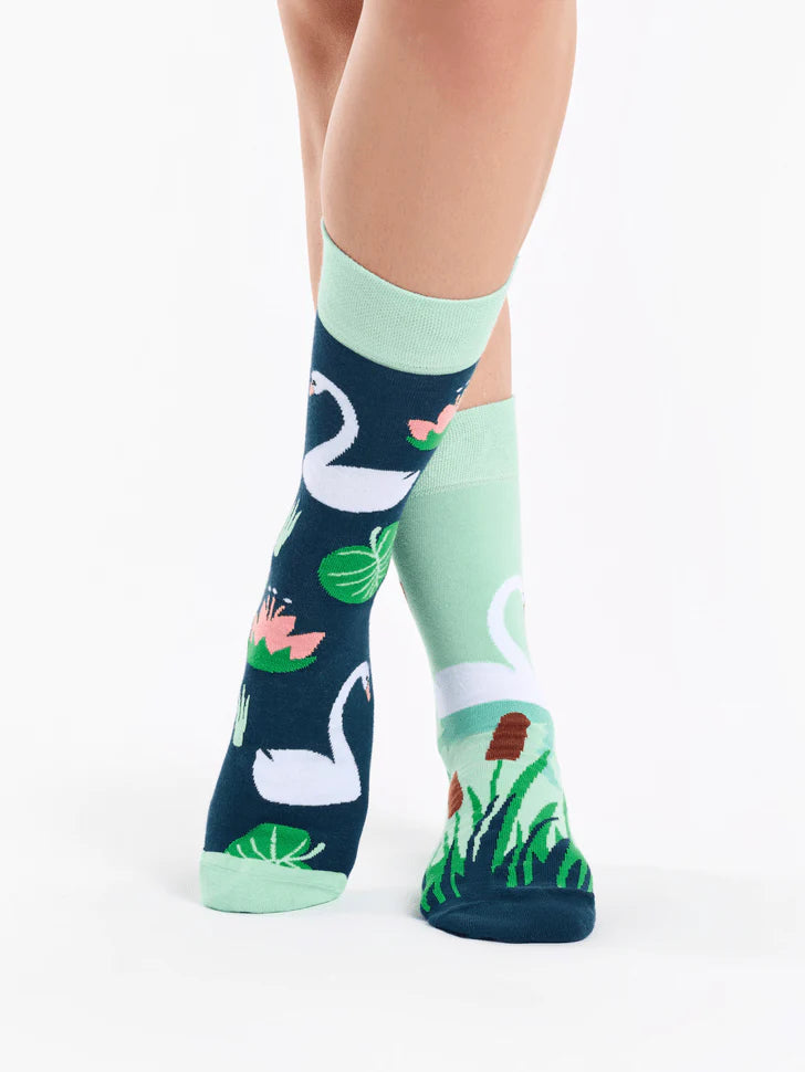 Chaussettes Cygne blanc