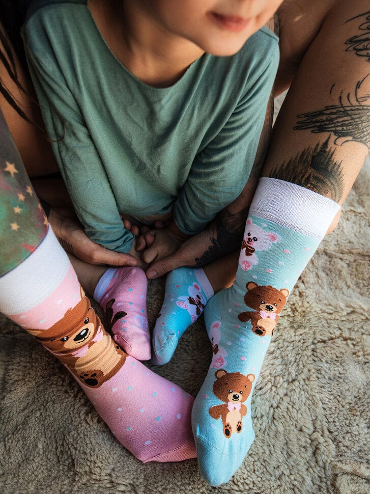 Chaussettes Ours en peluche