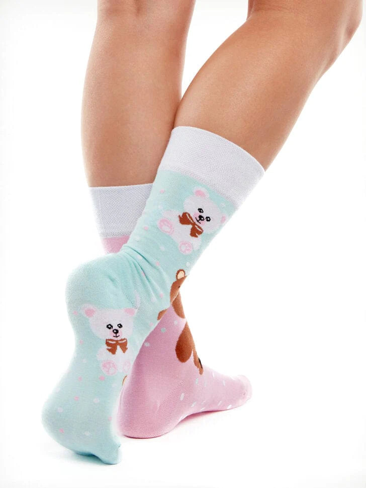 Chaussettes Ours en peluche