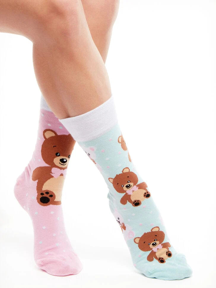 Chaussettes Ours en peluche