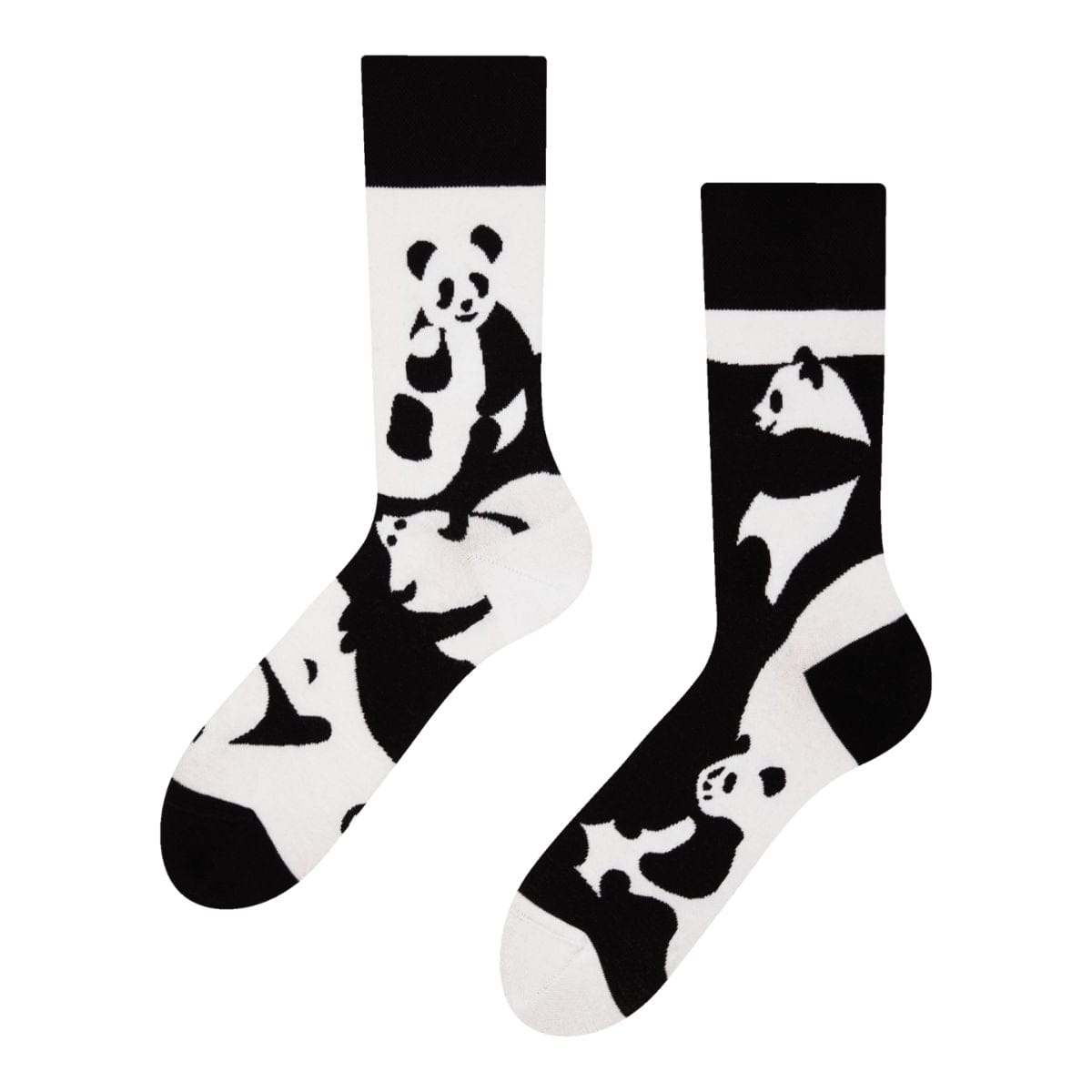 Le Bar a Chaussettes - Chaussettes Pandas Noirs & Blancs