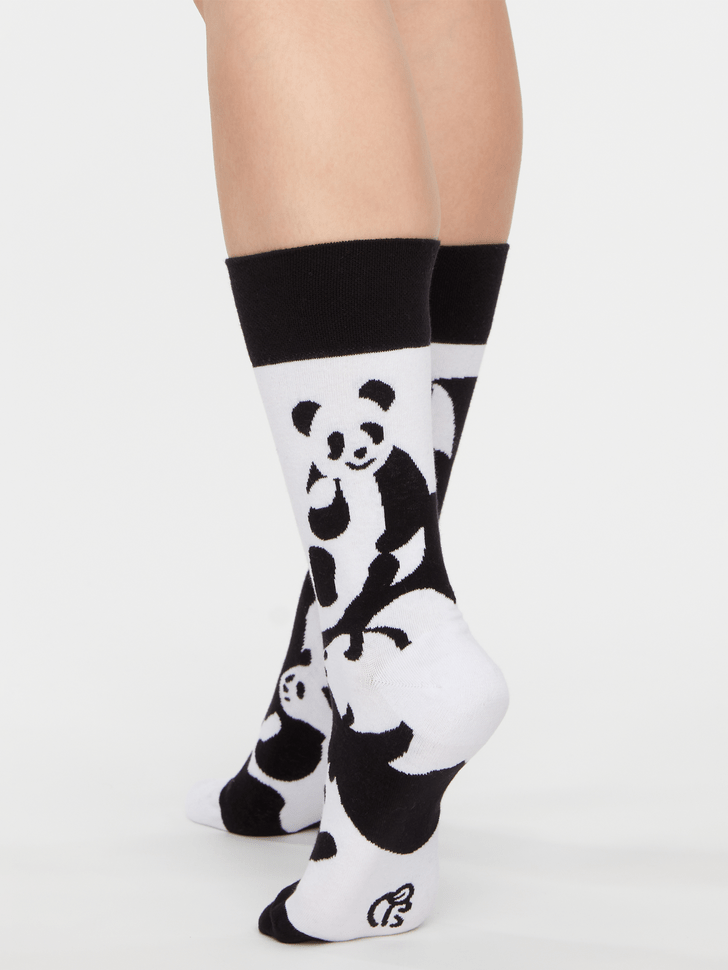 Chaussettes Panda abstrait
