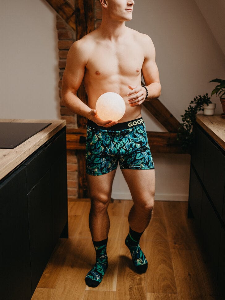Le Bar a Chaussettes - Chaussettes Panthère de Nuit
