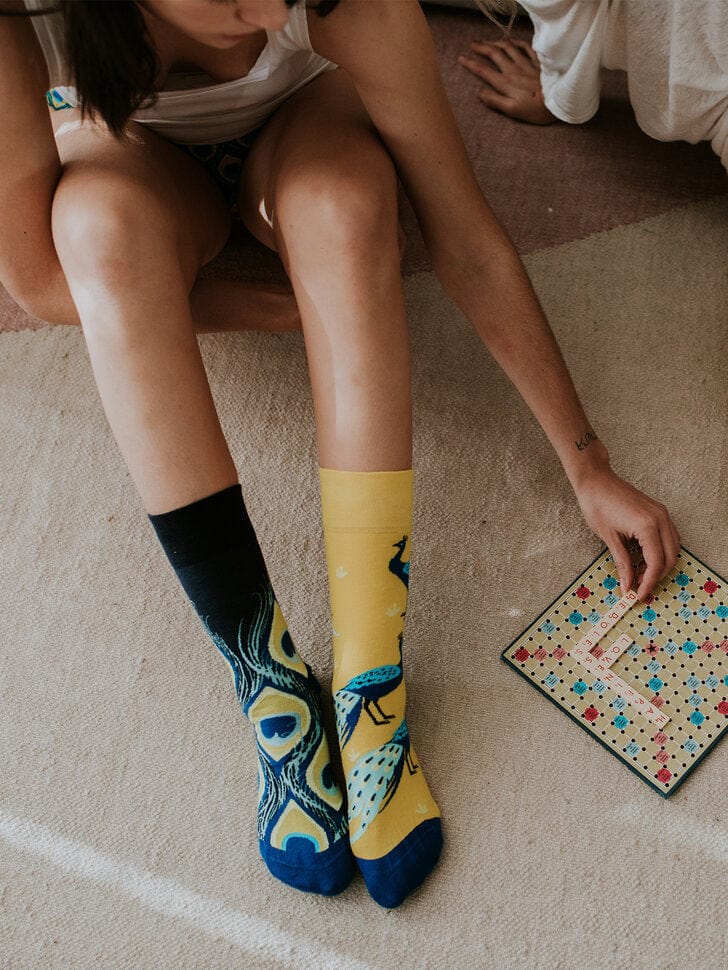 Le Bar a Chaussettes - Chaussettes Paon