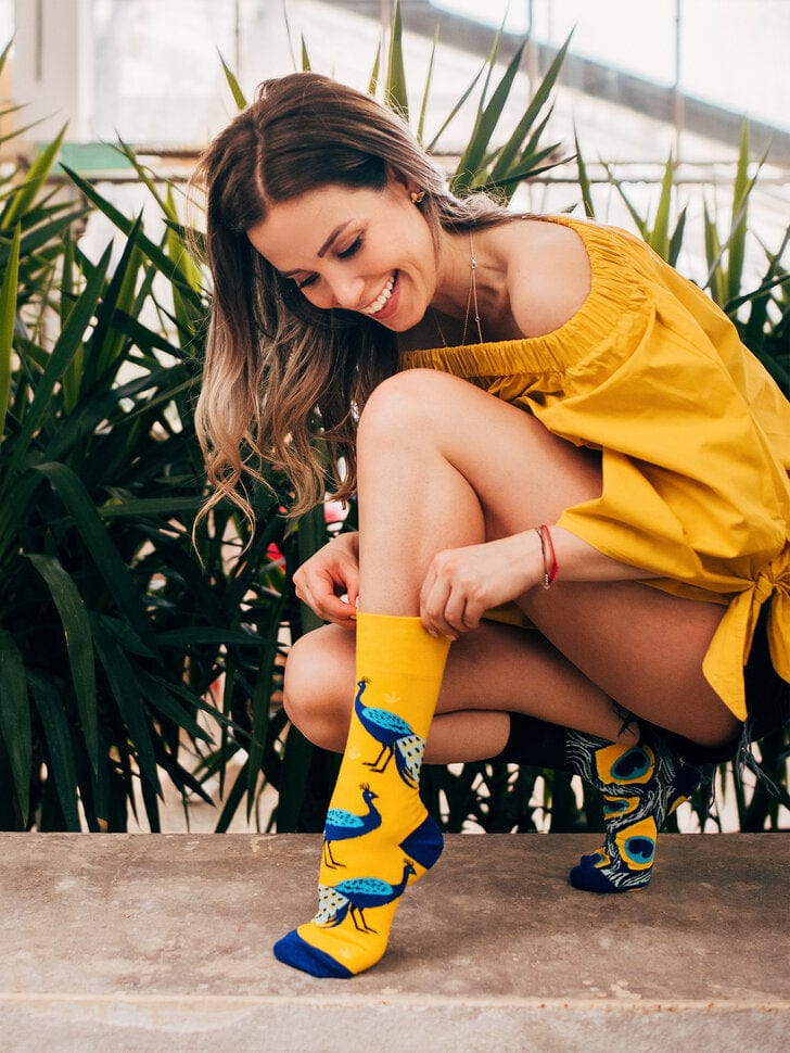 Le Bar a Chaussettes - Chaussettes Paon