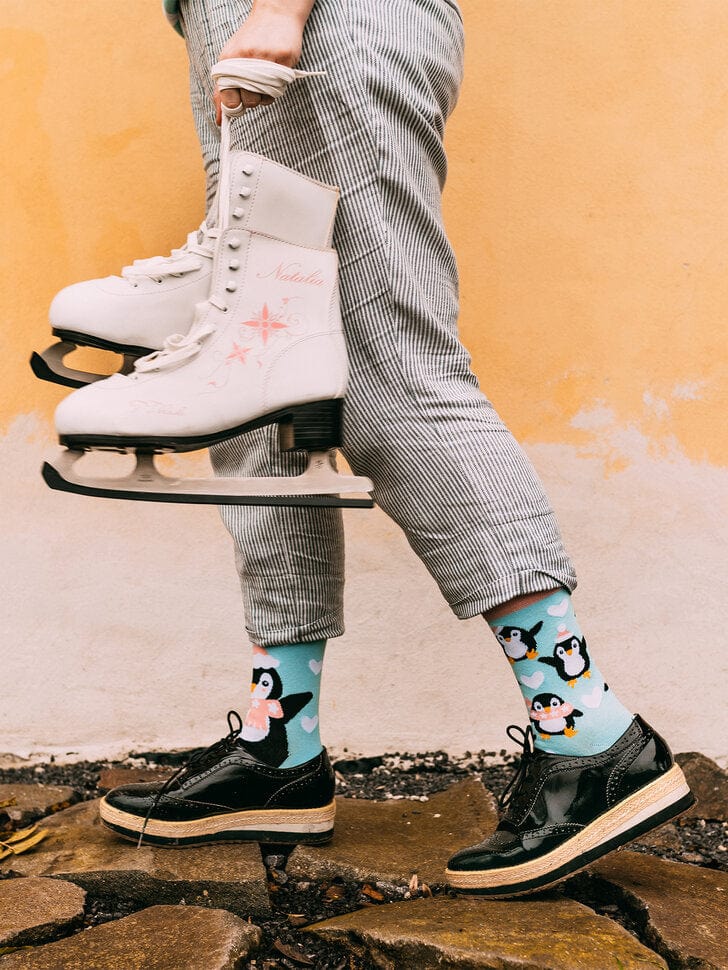 Le Bar a Chaussettes - Chaussettes Pingouin Patineur