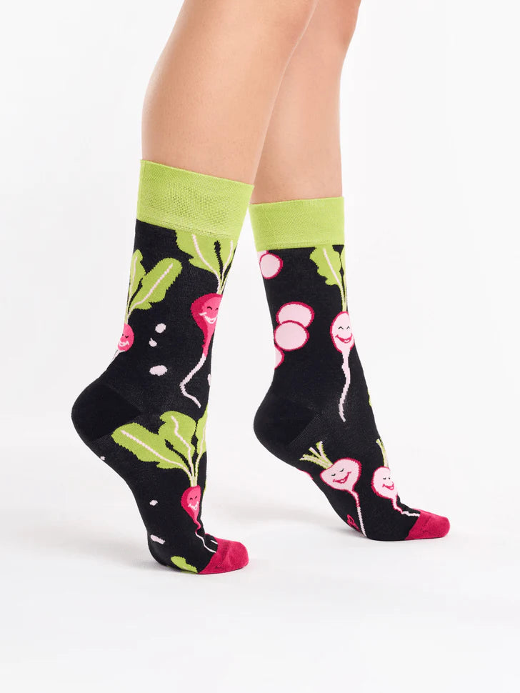 Chaussettes Radis heureux