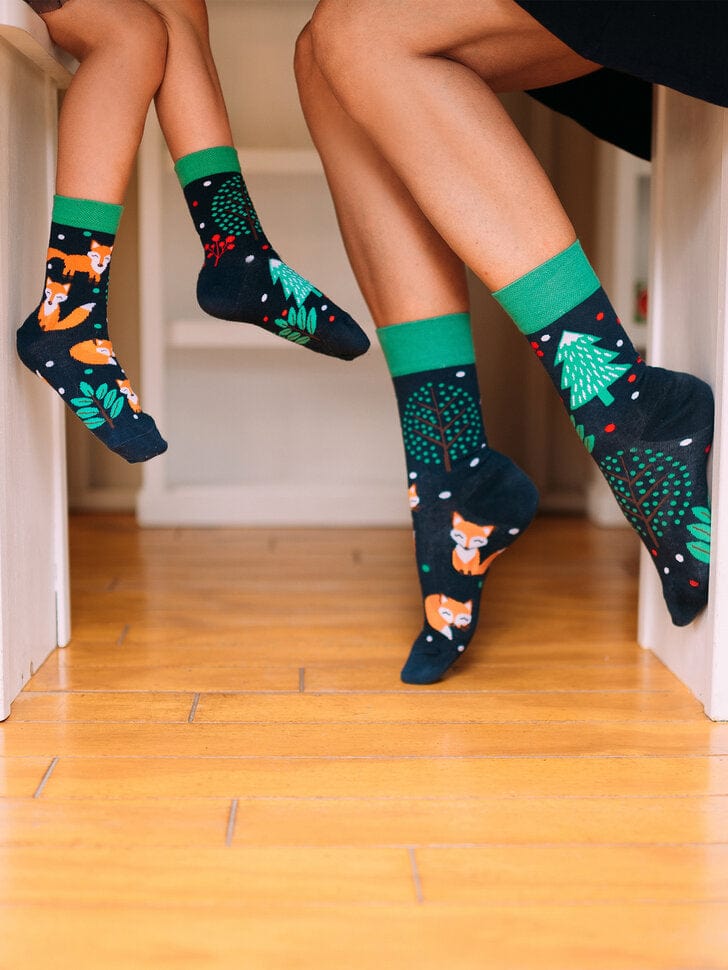 Le Bar a Chaussettes - Chaussettes Renards Roux