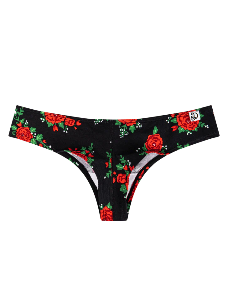 Culotte brésilienne Roses