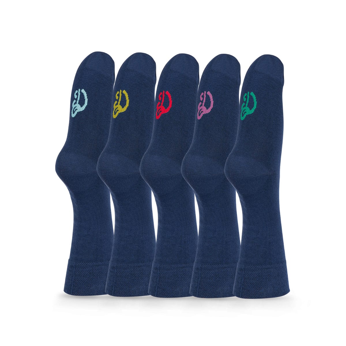 Lot de 5 paires de chaussettes Bleues classiques