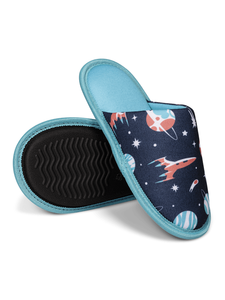 Pantoufles Enfants Planètes