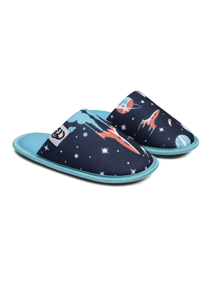 Pantoufles Enfants Planètes
