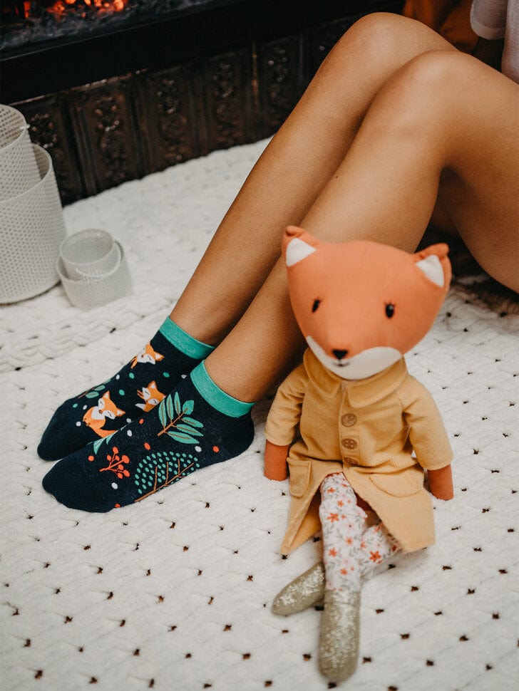 Socquettes Renard roux