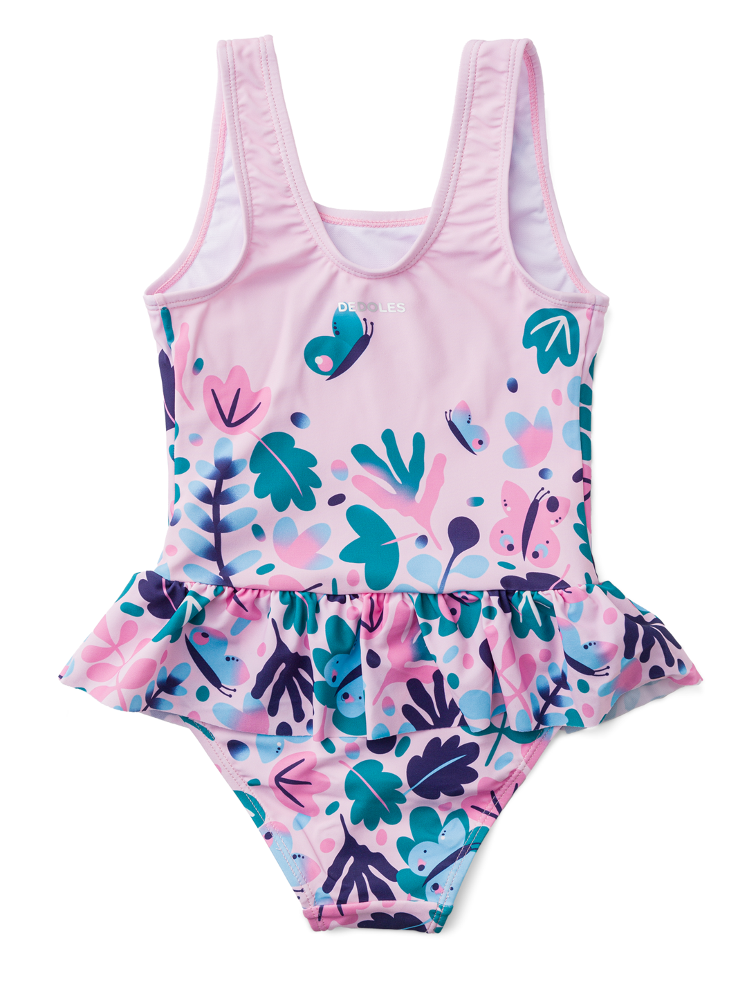 Maillot de bain Fille Feuilles et papillons – BOUKOVSKA