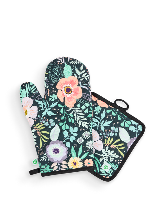 Set de cuisine Prairie en fleurs