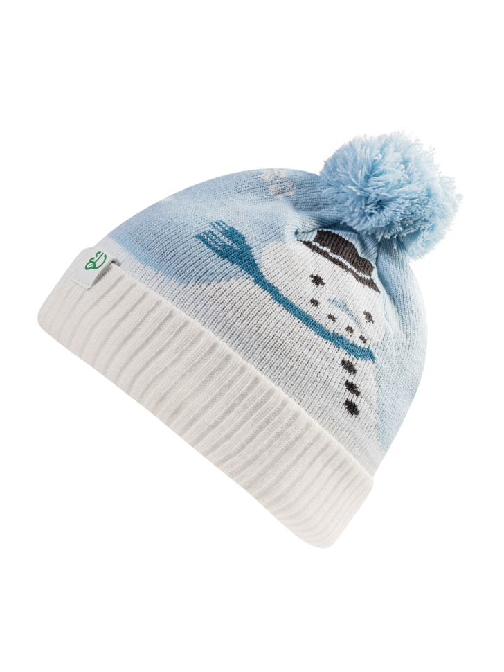 Bonnet tricoté Enfants L'heure de la neige