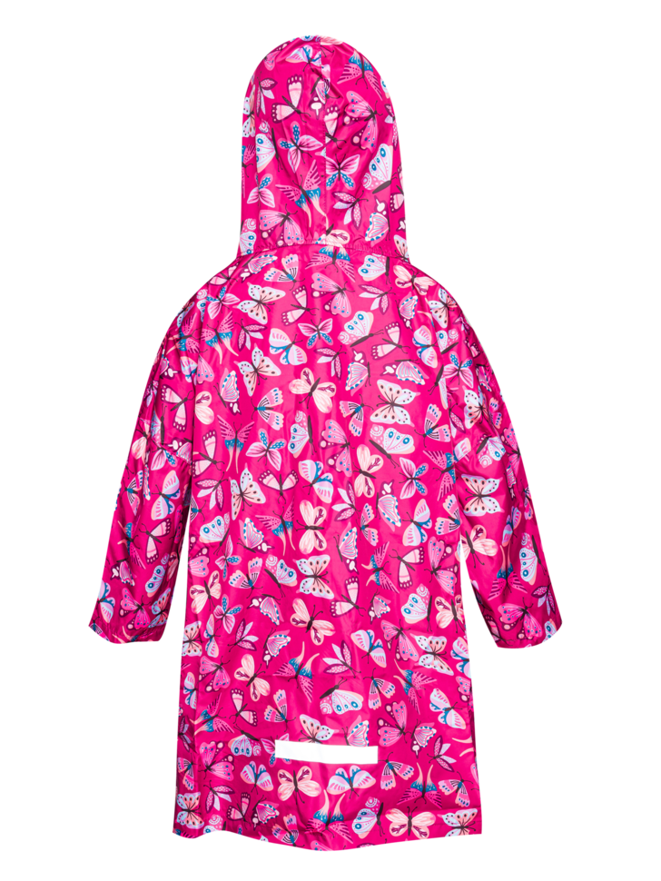 Manteau de pluie Enfants Papillons roses