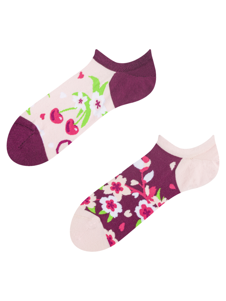 Socquettes pour baskets Fleur de cerisier